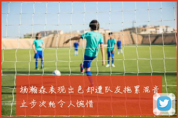 杨瀚森表现出色却遭队友拖累混音止步次轮令人惋惜